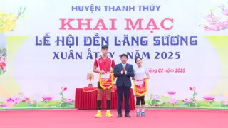 Ảnh trao giải bóng chuyền